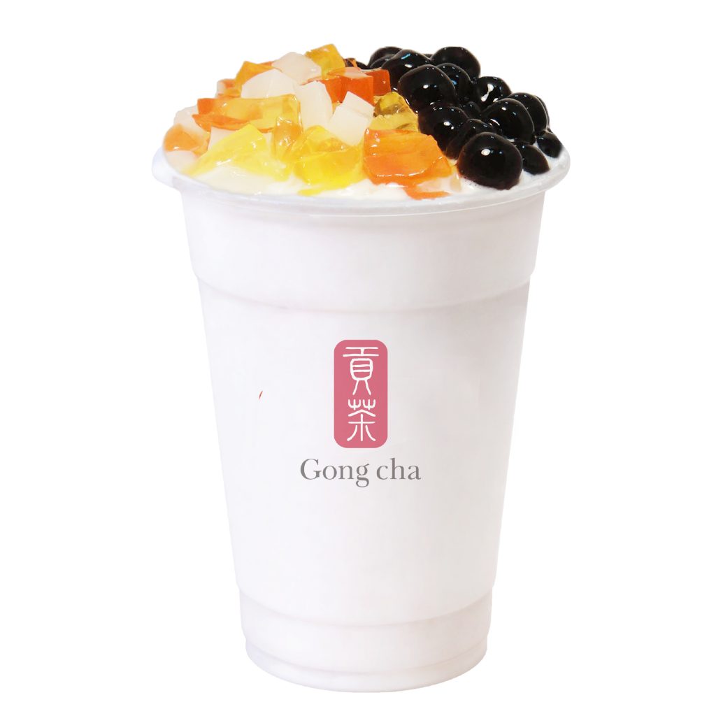 Mango Ice Smoothie with Pearl Jelly Gong cha Philippines